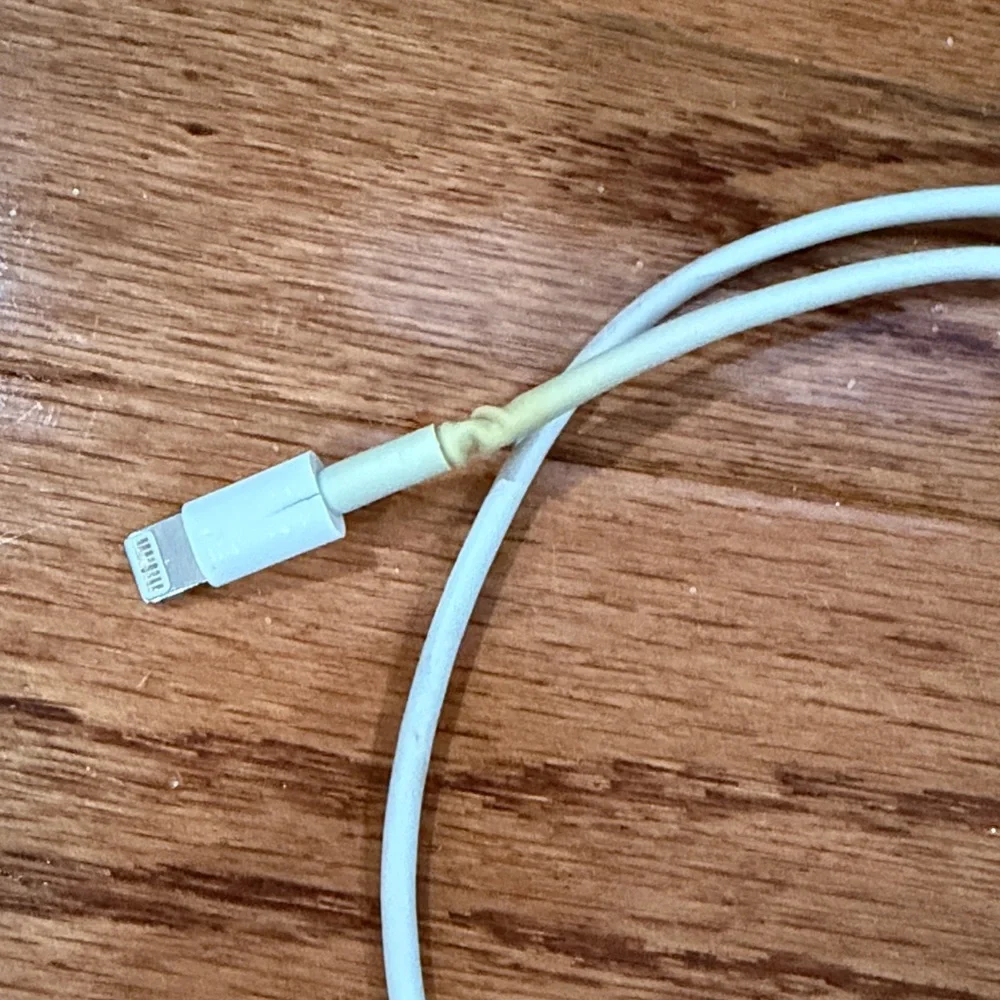 Apple White USB Charging Cable 20”
